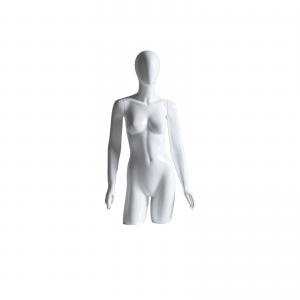 Buy cheap Fiberglass Lingerie Mannequin Half Body For Underwear Display product