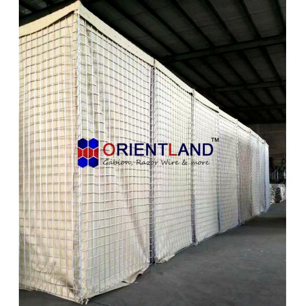 2.21m High Military Barrier Durable Blast Protection Defensive