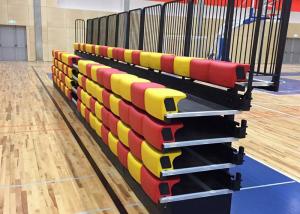 Buy cheap Portable Unit Platfrom Retractable Bleacher Seating Spectator For Gymnasium product