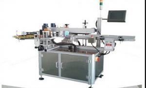 Buy cheap Double Side Automatic Labeling Machine Carton Corner Side Seal Sticker Labeling Equipment product