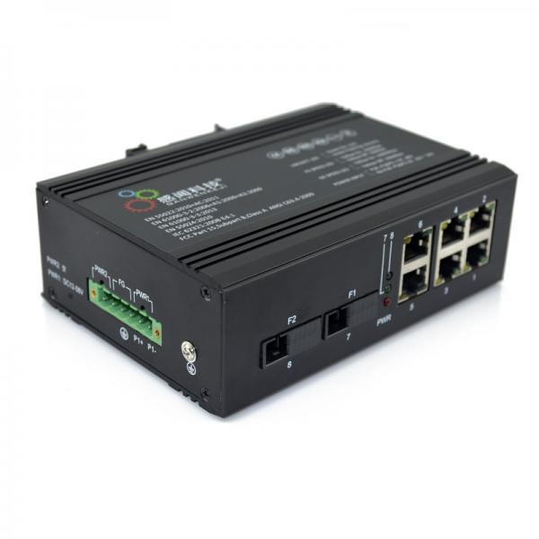 Quality 6 Port 10 100 Ethernet Switch 2 SC Port Unmanager High Performance for sale