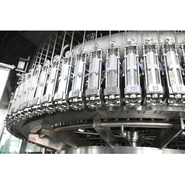 Carbonated Drink Filling And Capping Machine , Bottled Water Production Line
