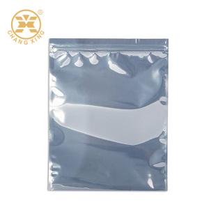 Buy cheap Electronic Transparent Plastic Shielding Zip Lock Metalized Anti Static Bags Bag For Packaging product