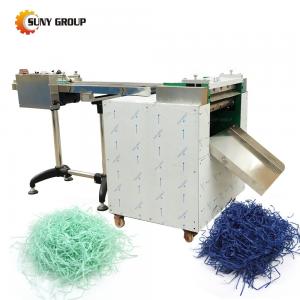 Buy cheap Crinkle Straight Paper Strips Cutting Machine for Normal Gift Filling Paper Cutter product