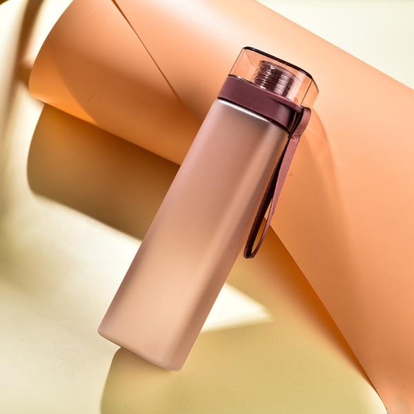 Sample Provided 700ml Capacity Custom Logo Square Water Bottle for Student Sports