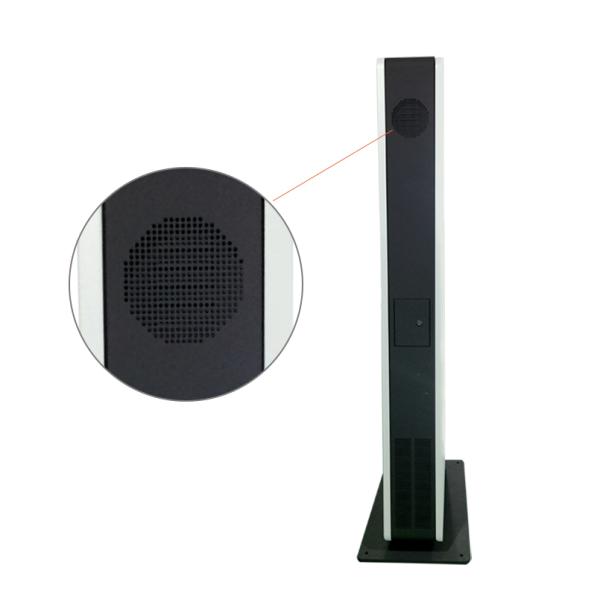 Sun Readable Floor Standing Lcd Advertising Display , Adjustable Lcd Ad Display Saving Energy