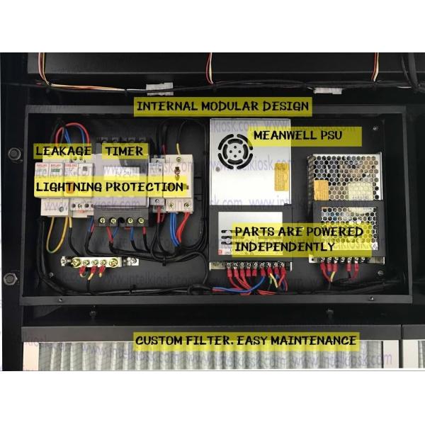 Hight Brightness Outdoor Digital Signage Android 7.1 OS Wifi Network Support