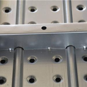 Perforated Steel Plank Customized Galvanized Scaffolding Board Bs1139 Approval
