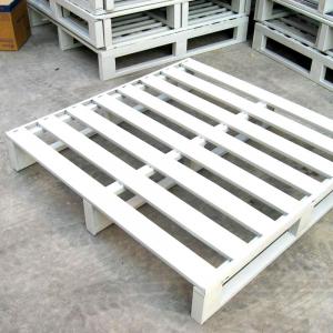 Buy cheap Heavy Duty Stackable Steel Pallets Customized Powder Coating Metal product