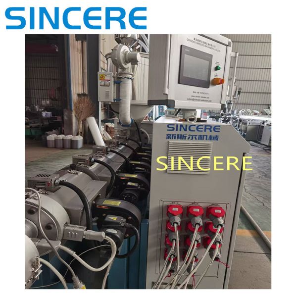 PE HDPE PP Plastic Pipe Making Extruding Machine