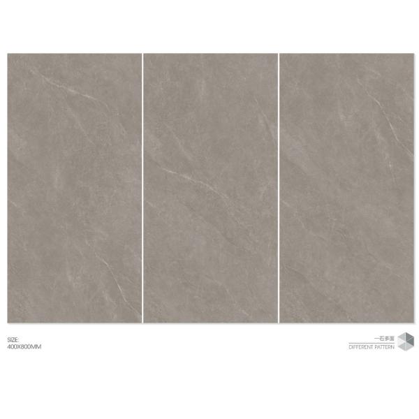 400x800mm Gray Soft Glazed Ceramic Wall Tile AAA Grade