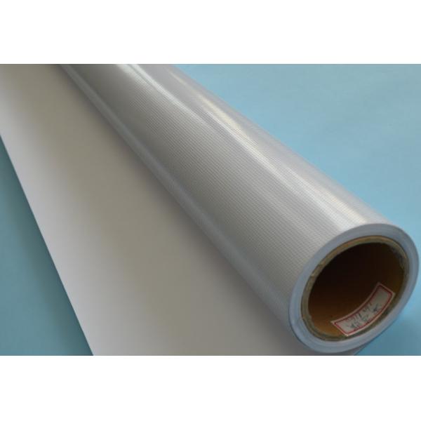 Micro Perforated Vinyl One Way Vision Window Sticker 140mic / 140g For Digital Printing