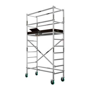 China Highly Reusable Q235 Safe Ringlock Scaffolding Frames And Planks on sale