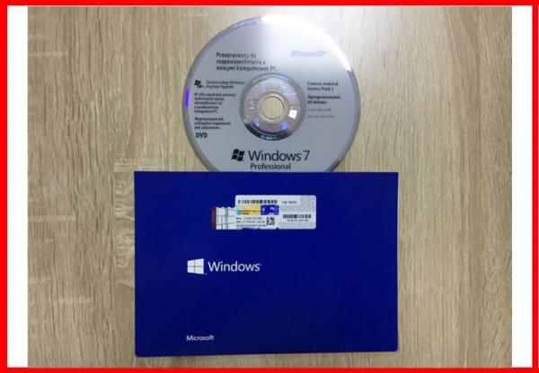 Windows 7 professional sp1 64 bit / 32 bit DVD COA DELL OEM Product Key  activated online oem pack