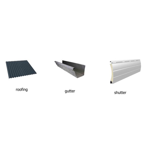 3003 H24 High Durable Red Pre Painted Aluminum Coil For ACP