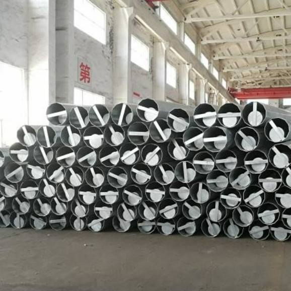 1200KGF Overhead Transmission Steel Pole 70FT Hot Dip Galvanized Steel Pole