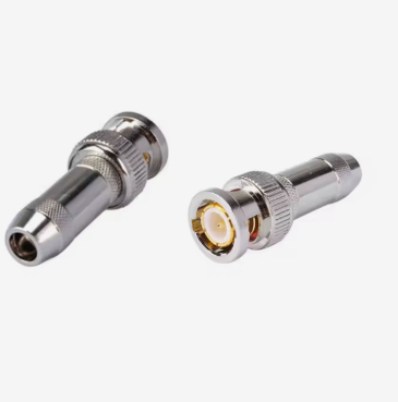 Brass BNC Connector with PCB Mount for 0~3GHz RF Applications