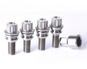 Buy cheap Stable Porsche 911 Accessories 10.9 Solid , Aerospace Grade Locking Lug Bolts product