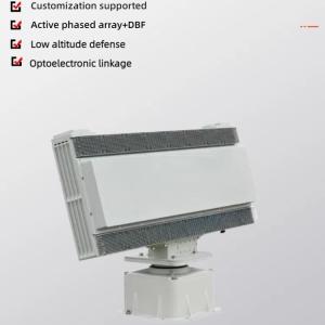 Buy cheap 10 kilometer X-band unmanned aerial vehicle detection low altitude monitoring radar system product
