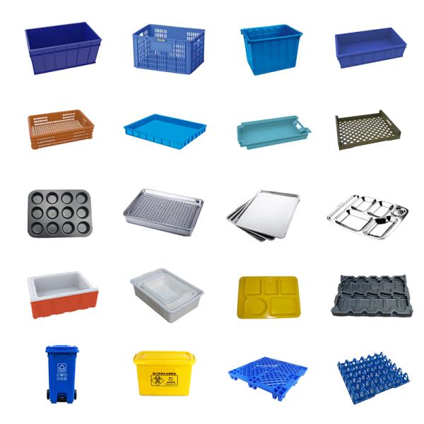 CE Multiscene Plastic Pallet Washing Machine , Anti Corrosion Plastic Crate Washer