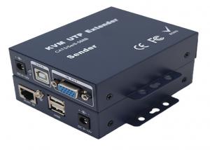 Buy cheap FCC Approved 100M VGA Extender Over CAT5 With Audio KVM Adaptive product