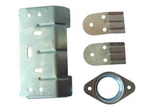China High Pressure Stamping Metal DIY OEM Parts , Aluminum Steel Horn Bracket Stand on sale