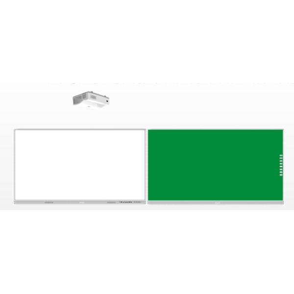 75 86 Inch Intelligent Blackboard Multi Finger Interactive Touch Side Bar Board For Classroom