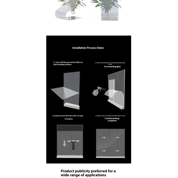 Flexible LED Film Screen Bendable Transparent Display with IP65 Waterproof for Exhibition/Billboard/Retail Visual Solution