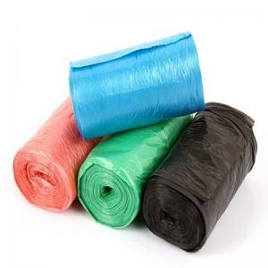Buy cheap Eco - Friendly Full Biodegradable Garbage Bags , Custom Compostable Bin Bags product