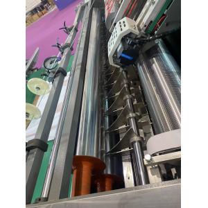 China Customer's Request Flute Laminator Machine with Electric Drive Type Economic Speed 0-80 Piece/min on sale