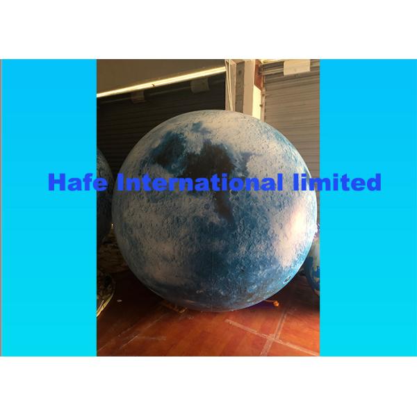 Attractive Reusable Inflatable Advertising Balloon Helium Moon Balloon For Festival