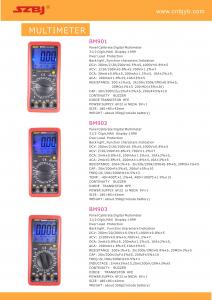 Buy cheap 200nF 1999 Counts Portable Digital Multimeter , Automatic Digital Multimeter product