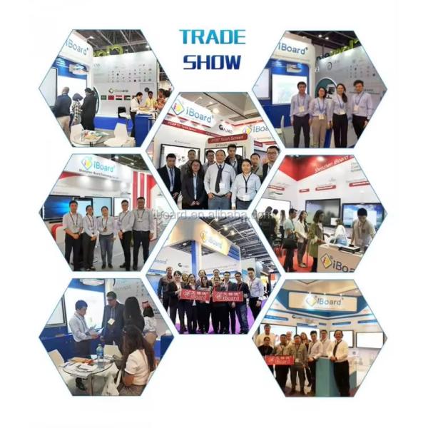 Interactive Whiteboard Flat Panel Smart Touch Monitors TV 4K Ultra HD Screen with All-in-one PC for Business & Teaching