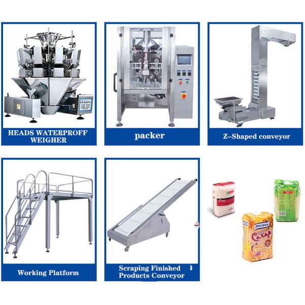 Commercial Food Vertical Packaging Machine For Snack / Coffee Bean / Tea