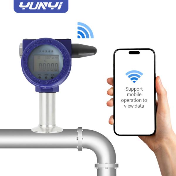 Smart Water Pressure Sensor Wireless Flush Membrane Diaphragm Type Stainless Steel Industrial Grade Ideal for Viscous Media Measurement