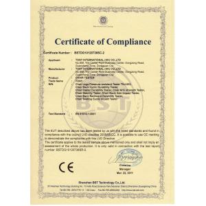 Dongguan Hust Tony Instruments Co.,Ltd. Certifications