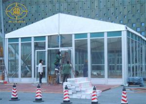 Buy cheap Glass Sidewalls Aluminium Frame Tent Fashionable Style 500-700 People Capacity product