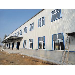 Customized Painted Steel Structure Warehouse Hot Galvanized