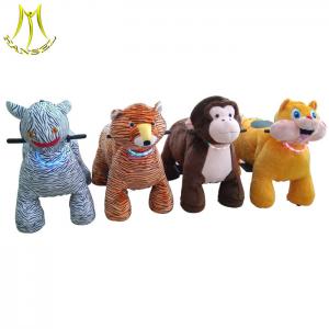 Buy cheap Hansel  plush toys stuffed animals on wheels plush animal electric scooter product