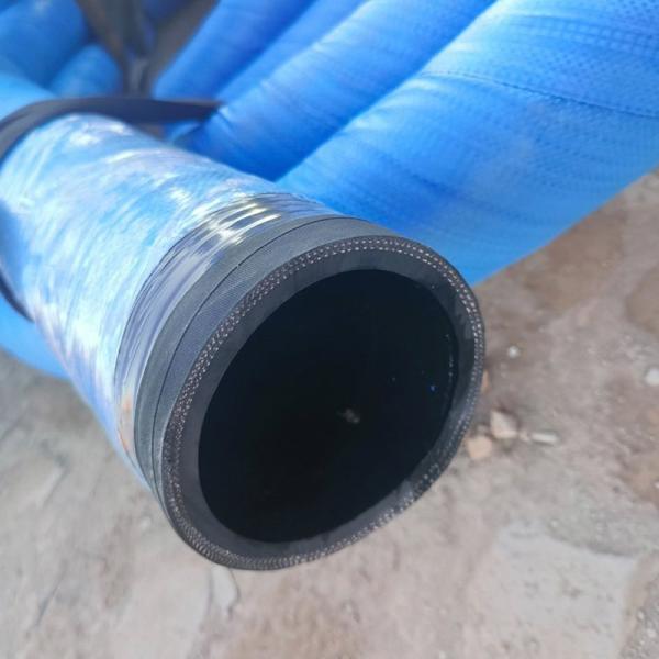 Flexible Discharge Pipe Heat Resistant Rubber Corrosion Proof And Strong Build