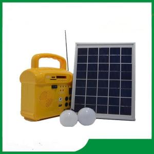 Buy cheap 10w mini solar panel kits for home off-grid solar power system, solar home lighting kits with FM radio for hot sale product