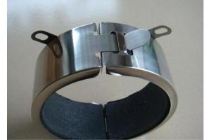 Buy cheap Ring Galvanized Fire Collars For Soil Pipes With Q235 Paint Red Metal Color product