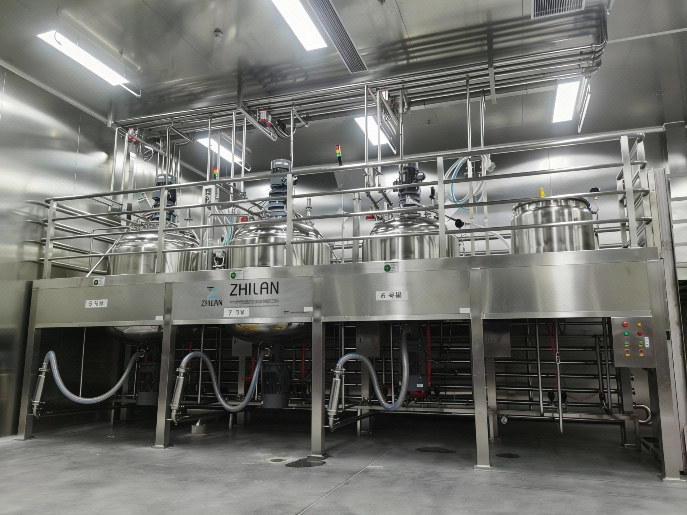 Semi-Automatic Integrated Shampoo Making Machine for Startups