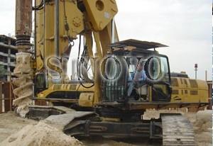 China Low Cost Construction Equipment TR220W CFA Multifunctional Excavator Mounted Hydraulic Pile Driver on sale