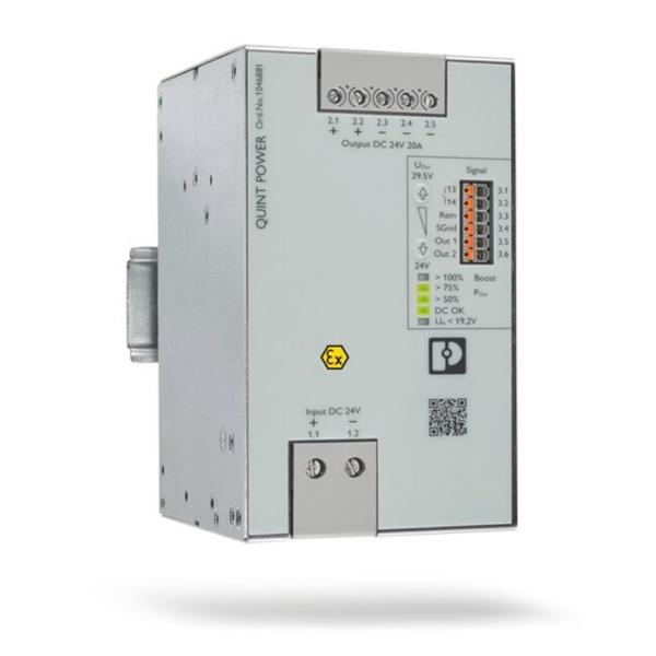New and Original Phoenix 2905489 Uno-Diode/5-24DC/2X10/1X20 - Redundancy Module for Demanding Ambient Conditions