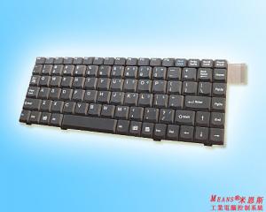 Buy cheap Laptop Keyboard,Scissor type, 88keys, plastic material. Industrial Computer Accessories product