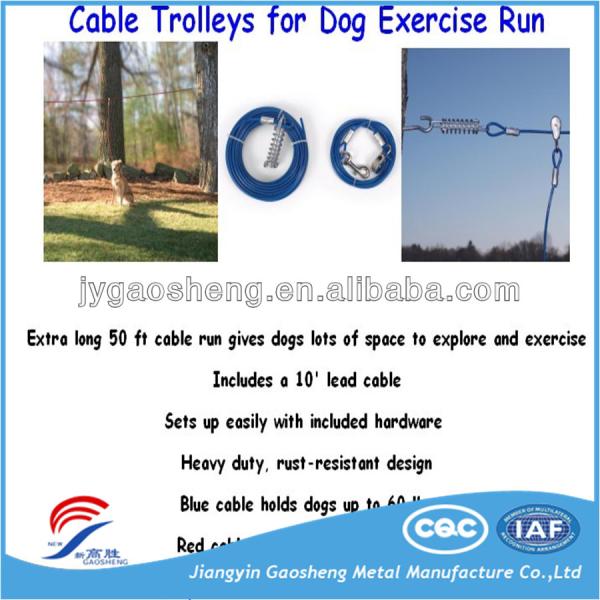 Retractable Dog Stake with PVC Coated 12ft Length and 90 lbs Capacity for Secure Tie Out