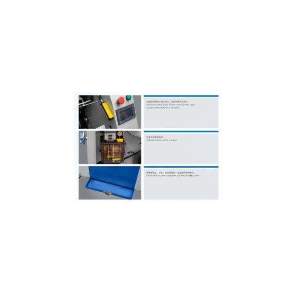 SX-340DP 8 Needles And 19mm Needle Interval Semi -automatic Binding Sewing Gathering Machine Manual Book Binding Machine 45 Cycles/Min