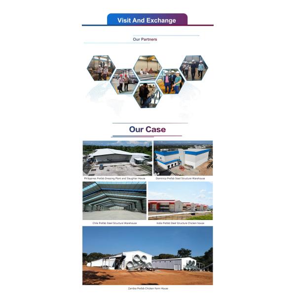 Earthquake Proof Q345 Steel Structure Building Prefab Steel Farm Building For Livestock
