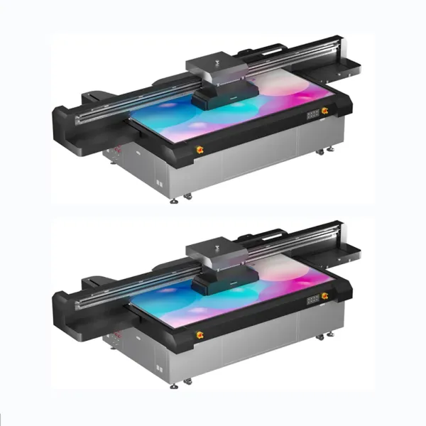 30 Square Meters Per Hour UV Flatbed Printer with Piezo Electric Dx7 Printhead for Multi-Colour Printing